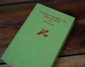 Vintage Copy of the Field Guide to Birds in Fresh Green by Roger Tory Peterson
