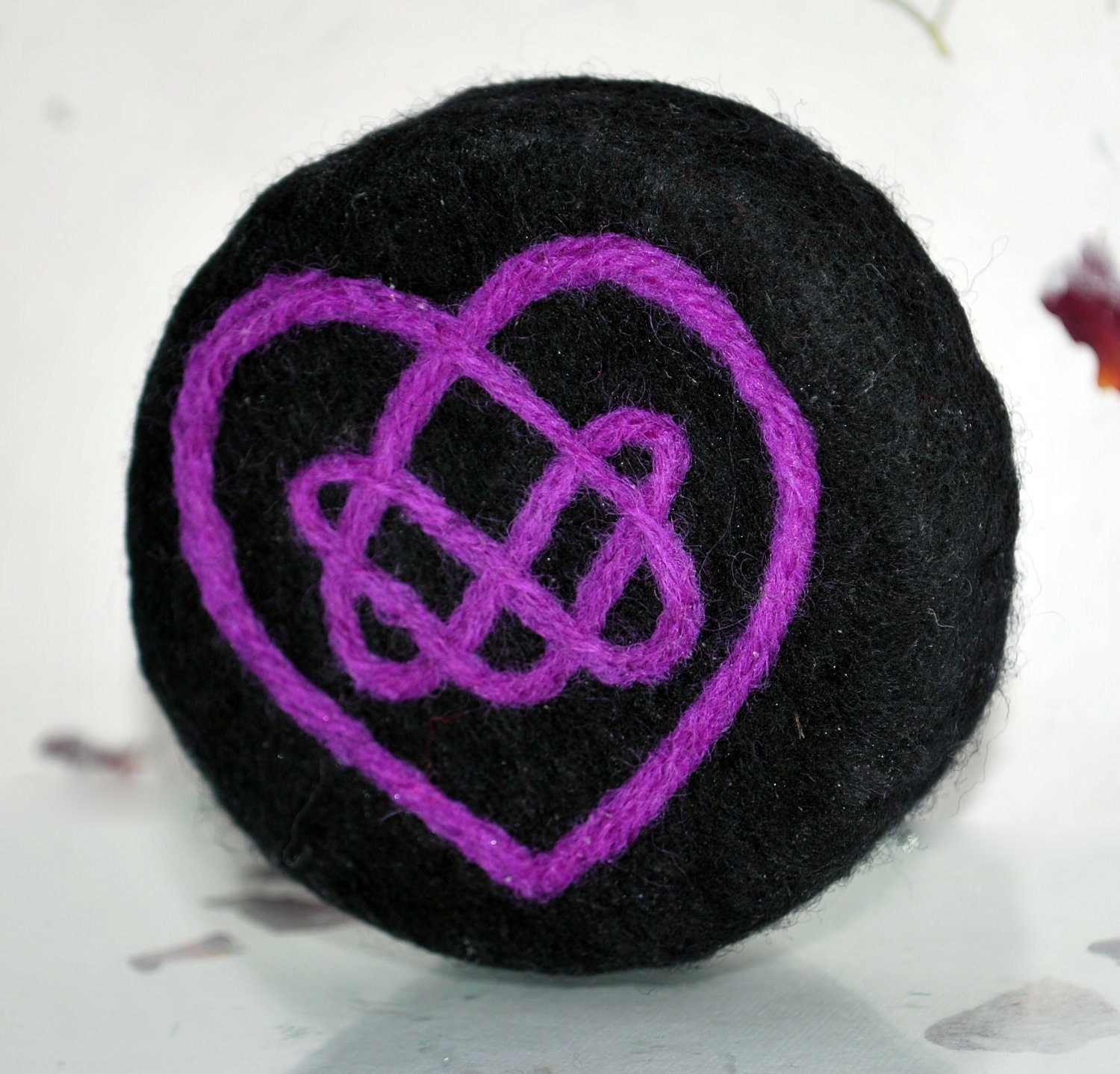 Celtic Heart Felted Soap - Customized Soap