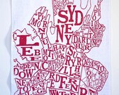 SCC - Sydney City Council Tea towel