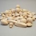 Collection of Natural Wood Beads