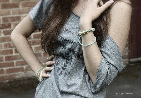 FREE SHIPPING, Tribal Geometric Shirt, Off the shoulder tshirt, Chevron & Aztec Inspired (women, teen girls)