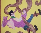 Original Artwork by MMM - Tangled Up