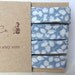 Bias binding, 3 yds Liberty of London 'Glenjade R' double fold sky blue Liberty print bias tape