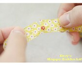 Japanese Washi Masking Tape - Daisy with Yellow - 11 yards