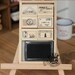 On Sale - Wooden Rubber Stamp Set - Journey Series - A- 6 Pcs of Stamps and 1 Ink Pad