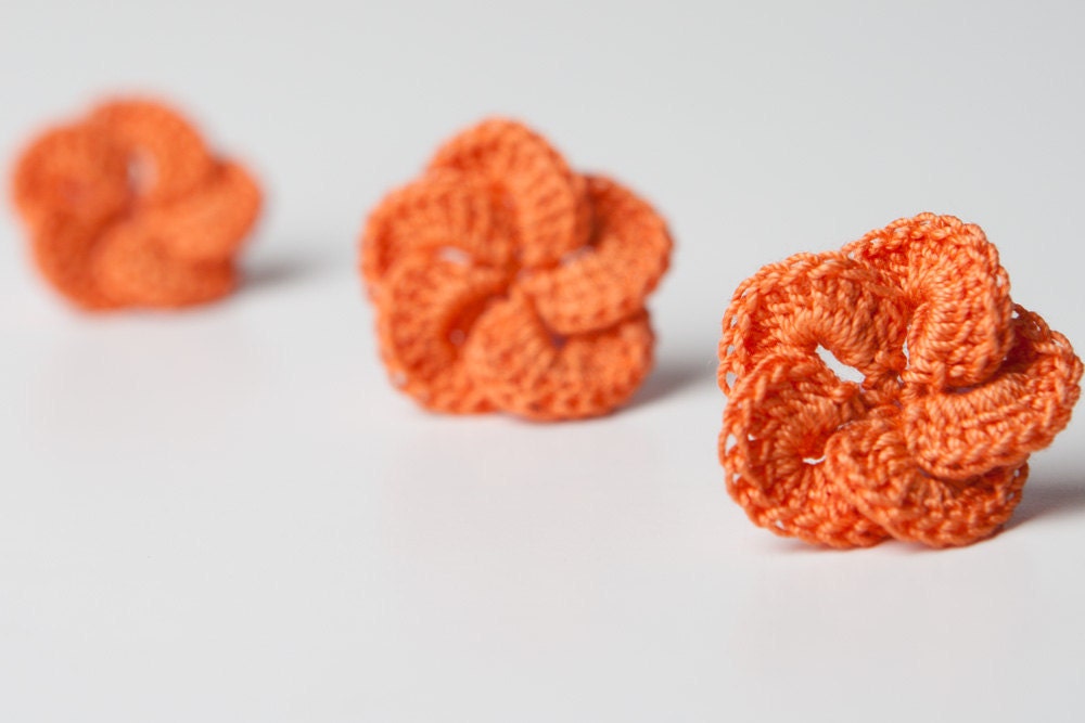 Crochet Pattern Hibiscus Flower PDF Instant Download