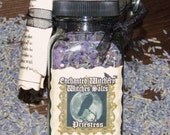 Priestess. Enchanted Witchery. Witches Salts. Attune to the Energies of The Moon. Ritual Magick. Lavender. Rosemary. Rose