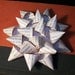 1 Large Handmade Book Pages Gift Bow