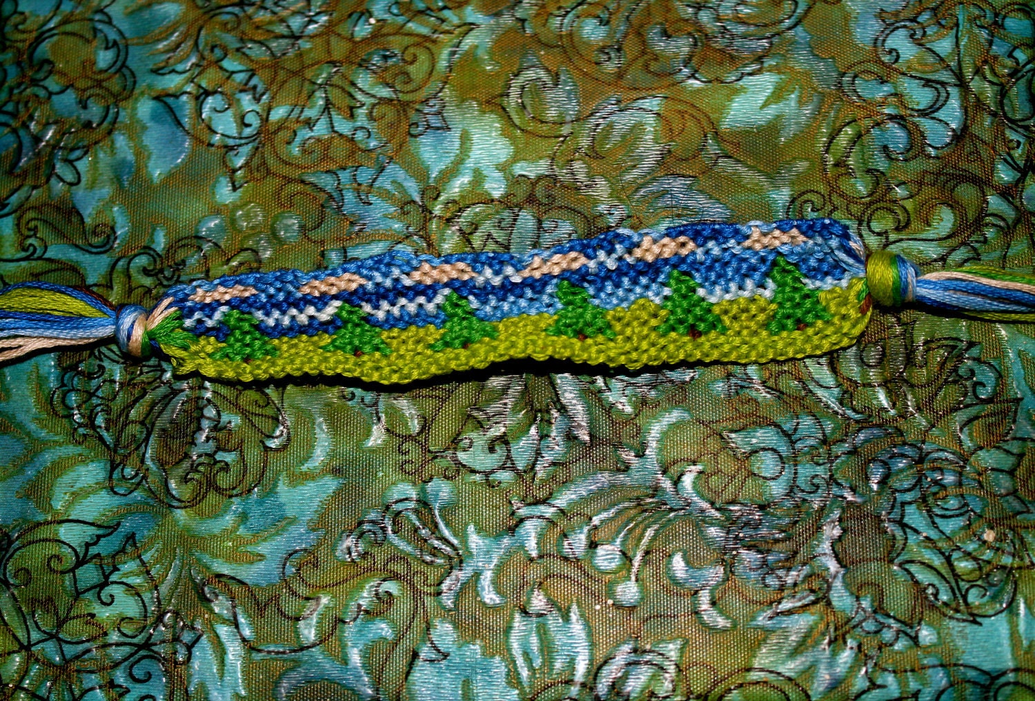 Tree Pattern Bracelet