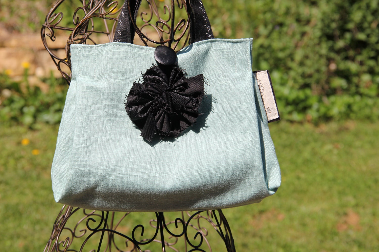 Medium Handbag / Purse / Blue / Elphia Design