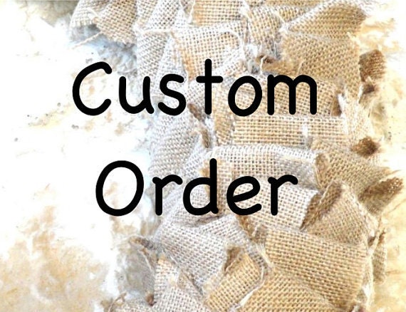 Custom order for Fernanda