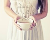 Special -  Any Three 11x14 or 12x12 Print