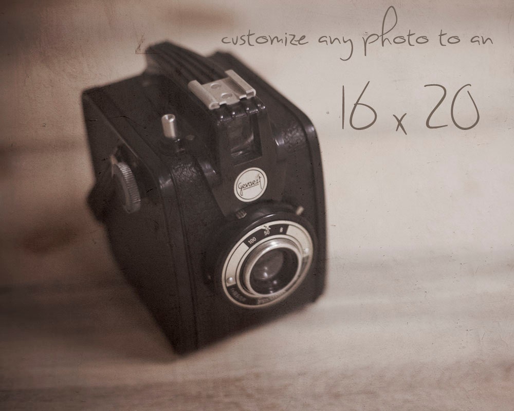 Customize to a 16x20 Photo