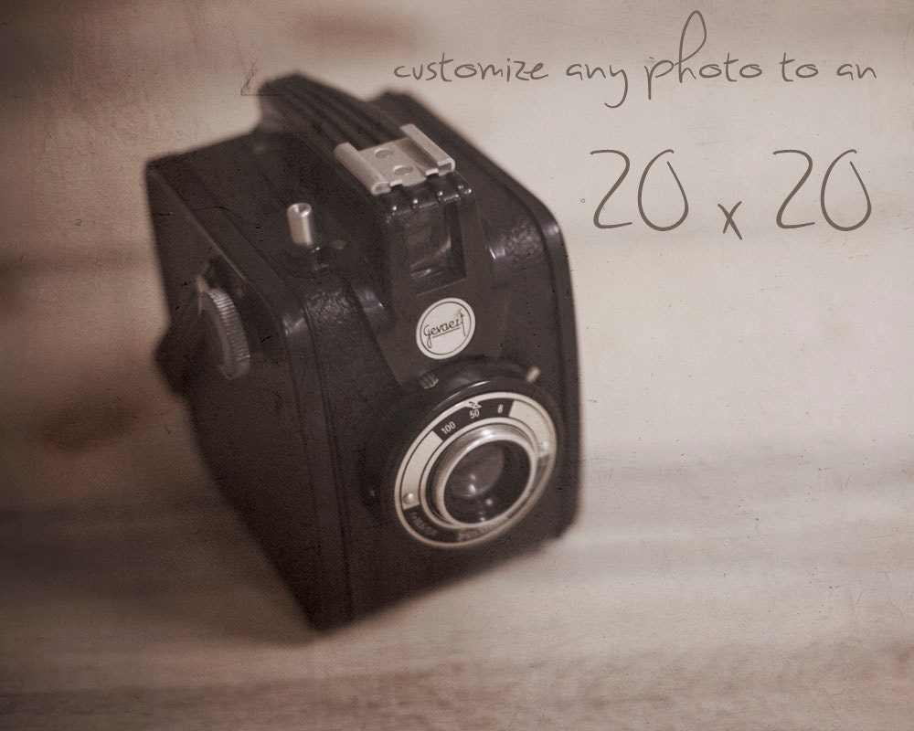Customize to a 20x20 Photo