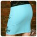Mermaid Pencil Skirt - Turquoise skirt - MEDIUM mini skirt