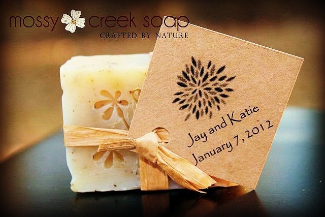 50 Eco Friendly Natural Mini Soap Wedding Favors Bridal Shower, Weddings, baby shower, DIY party favor
