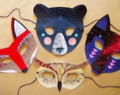 Woodland Creatures Mask Set