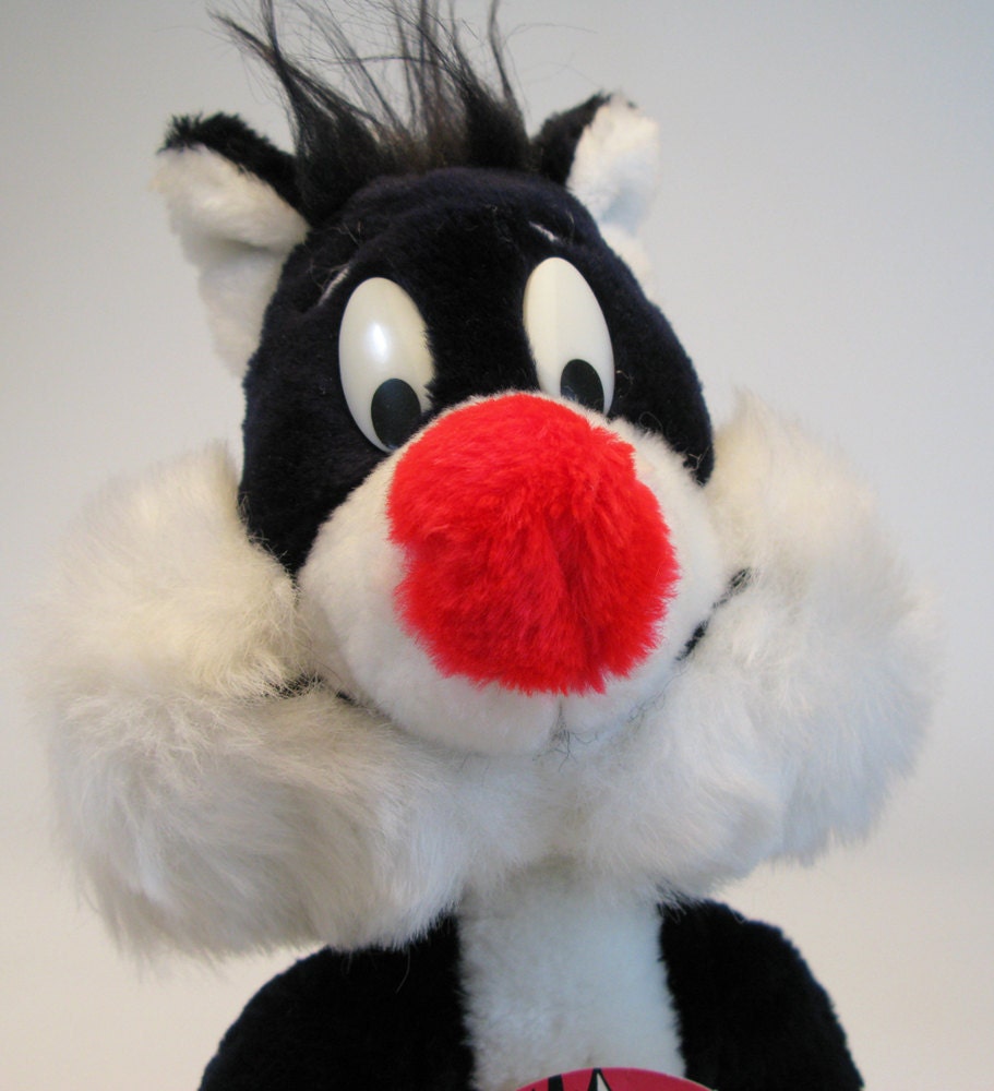 vintage sylvester the cat stuffed animal