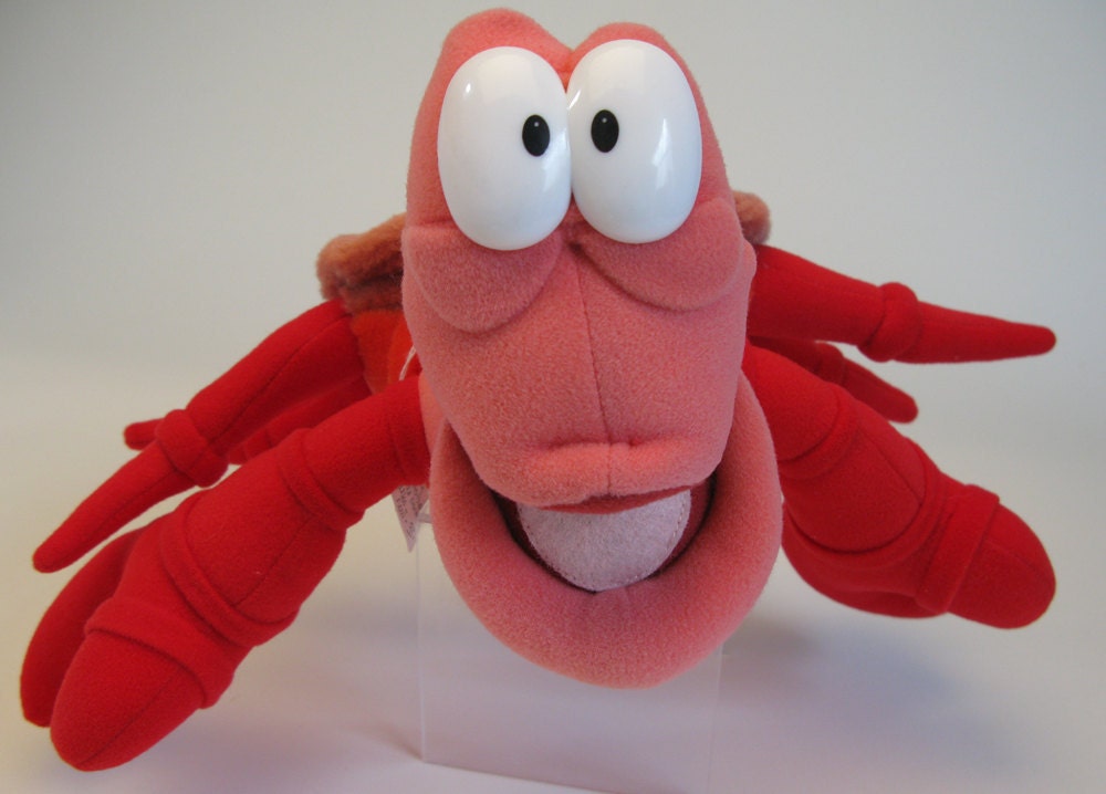 sebastian the crab plush