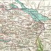 Switzerland Vintage Map Large to Frame 1930s