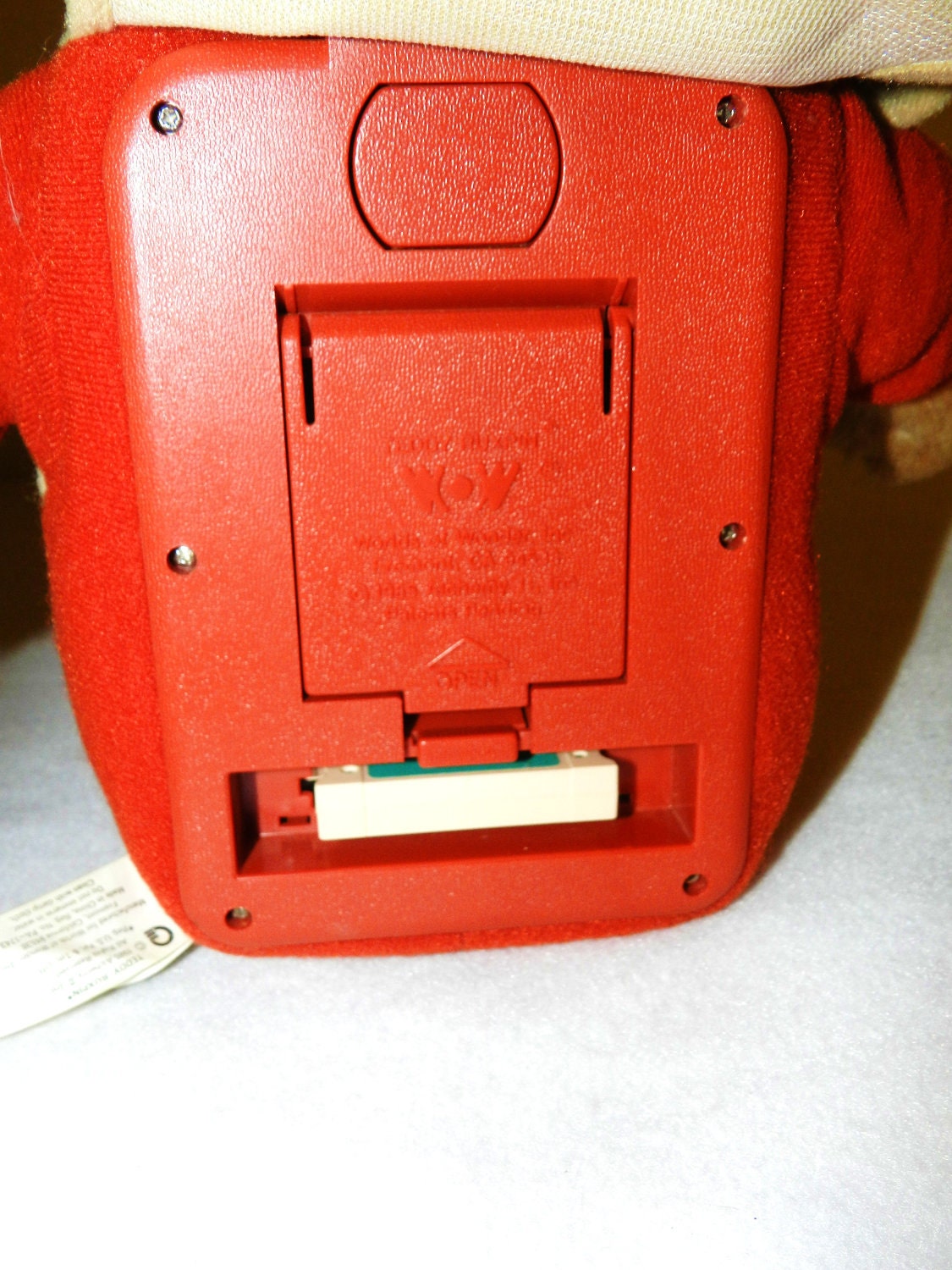 Vintage 1985 WOW Talking Teddy Ruxpin With Tape