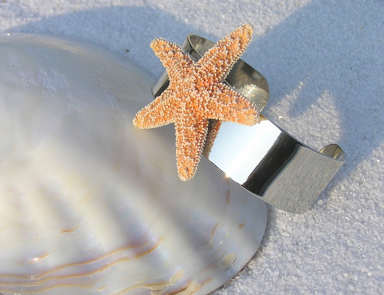 Starfish Cuff Bracelet