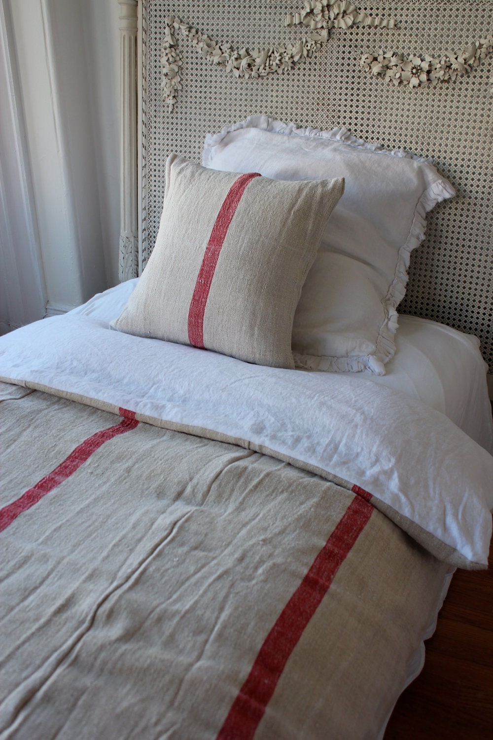 Grain Sack Duvet Cover Twin