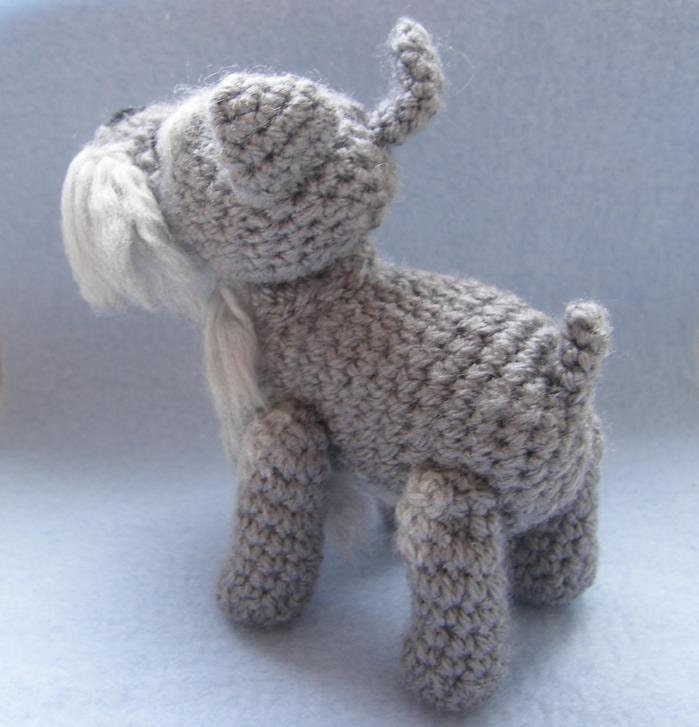 PATTERN ONLY Schnauzer Crochet PDF instructions