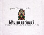 Final Fantasy - Kefka - Why So Serious - Cross Stitch PATTERN