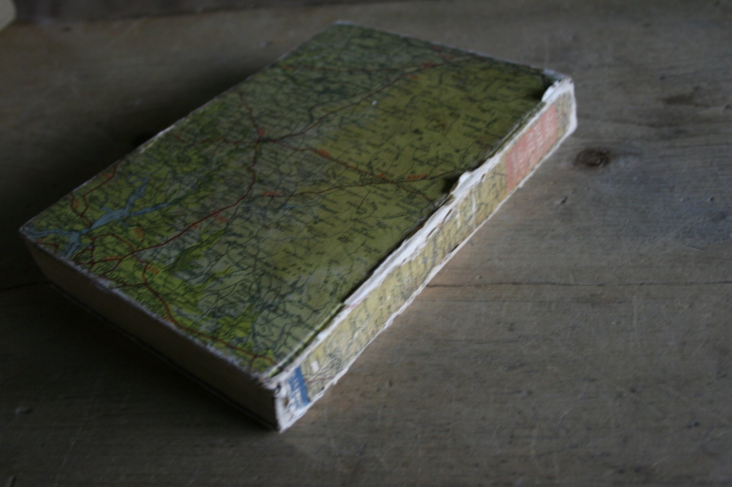 1950's Atlas of Great Britain - 100's of Mid-Century Maps - Perfect for Altered Art / Jewelery / Decoupage
