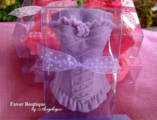 CORSET SOAP FAVORS (1 Favor) - Bridal Shower, Wedding or Bachelorette Party, Lingerie Shower Favor, Bustier Soap Favor Il_170x135