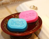 HIS & HERS SOAPS - Couples Bridal Shower, Wedding Favor, Wedding Soap, Guest Soaps, or Bachelorette Party, House Warming Gift Il_170x135