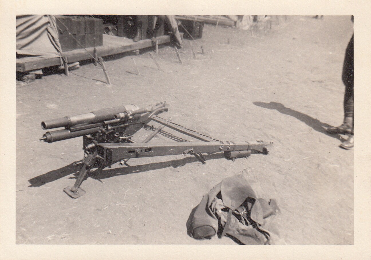 Vintage/Antique photo a military weapon