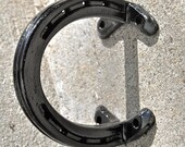 Sliding Barn DOOR HANDLE, cabin, man cave, rustic decor, shed, barn, gate, paddock,horseshoes, Made To Order