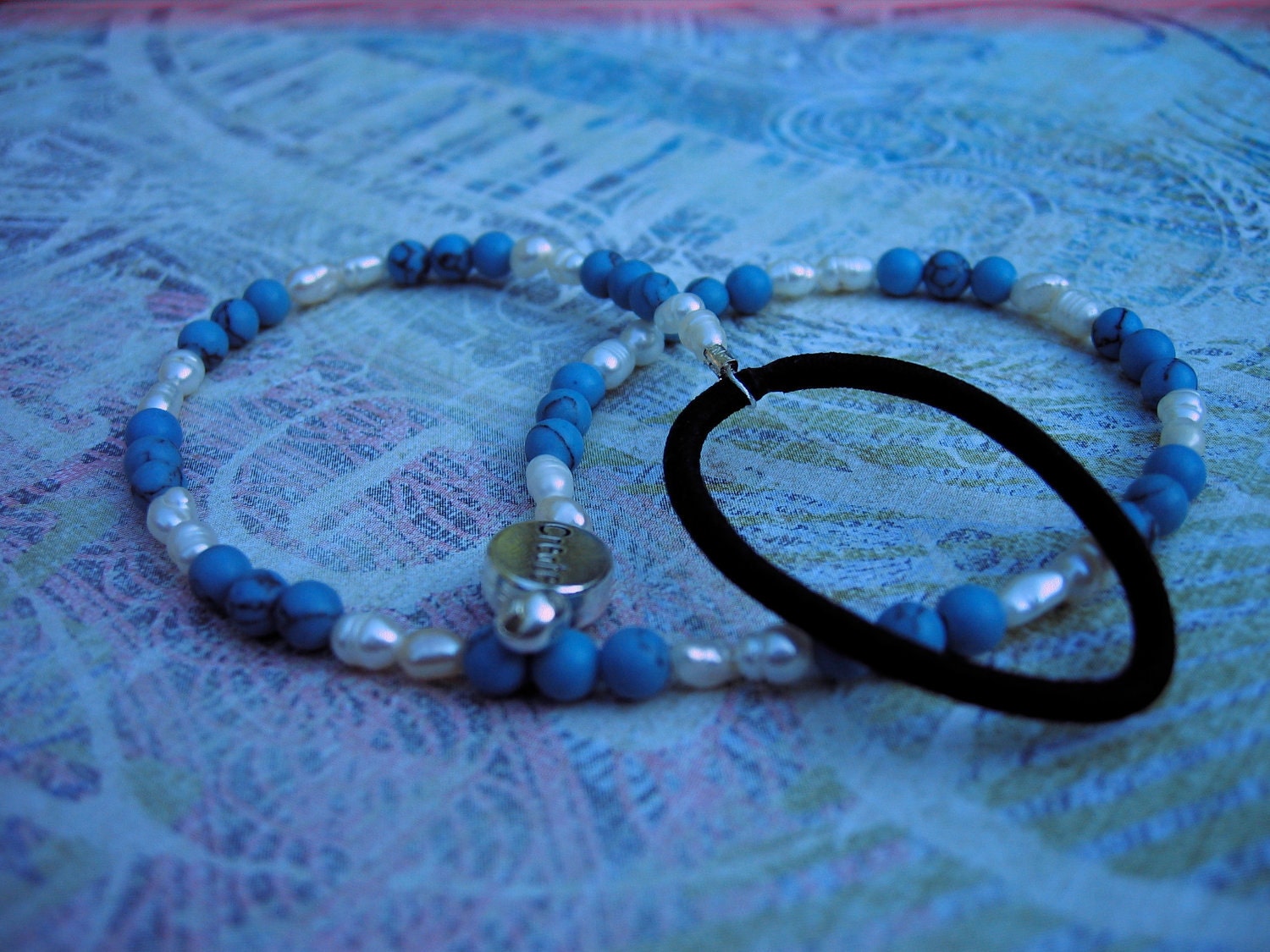 Turquoise Hair Tie