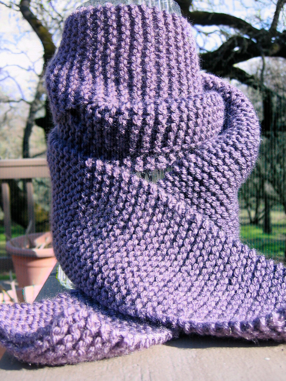 Purple Scarf
