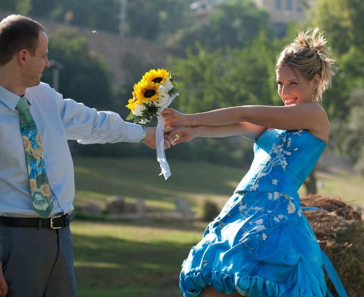 Almond Tree wedding dress