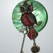 Christmas OWL Beaded Ornament