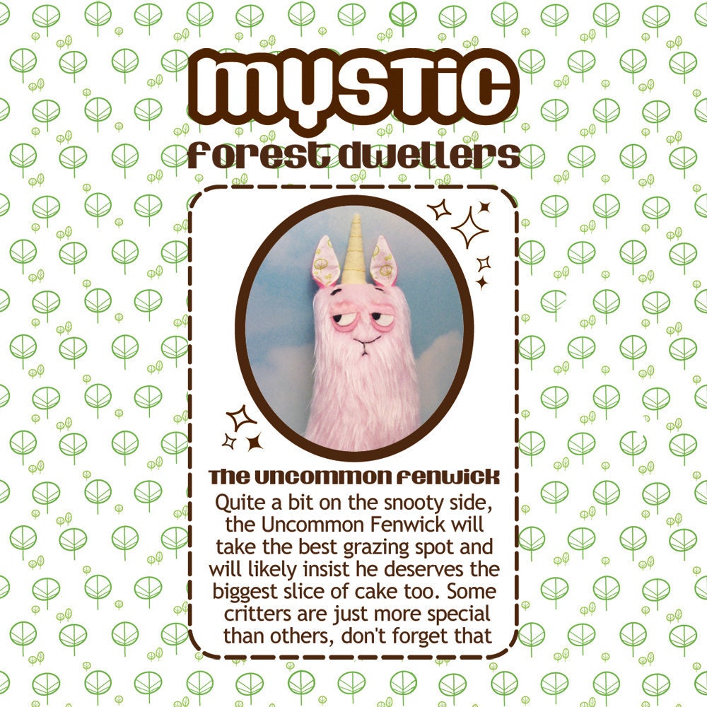 The Uncommon Fenwick - Plush - Made to Order