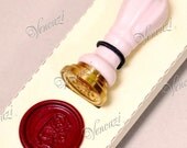 Ceramic Mini Seal -  Pink Filigree C (plus "FREE GIFT")