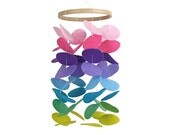 Circle Mobile - Modern Kids Mobile - Rainbow Mobile - Baby Crib Mobile