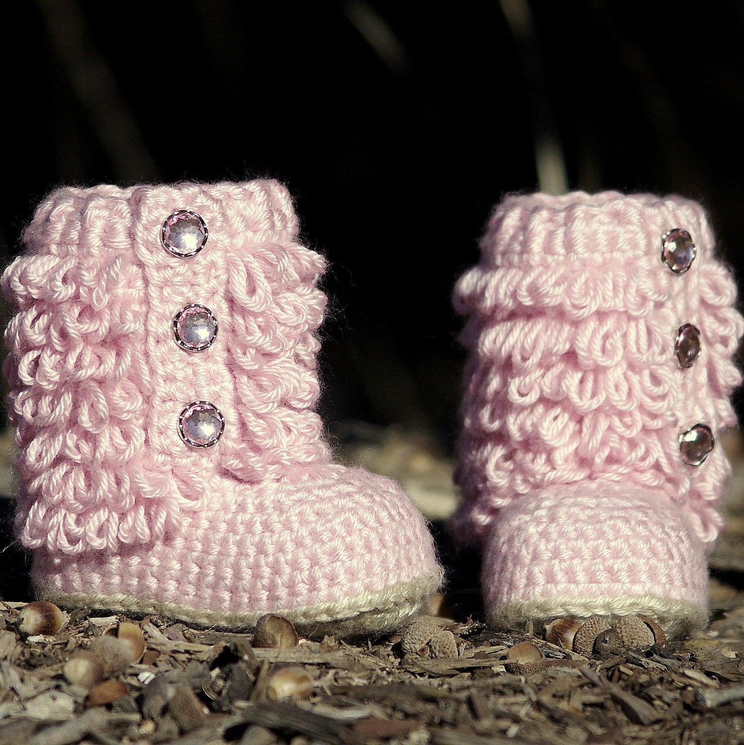 Crochet Pattern Little Diva Boot TODDLER CHILDRENS sizes 4 - 9  - All Six sizes included - Pattern number 201 Instant Download