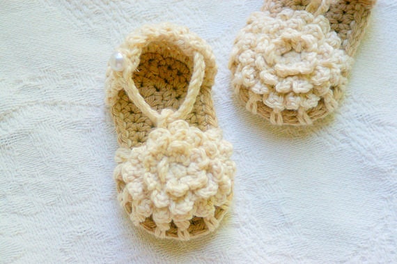 Crochet Pattern - Instant PDF Download -Simply Summer Sandals - Pattern number 101