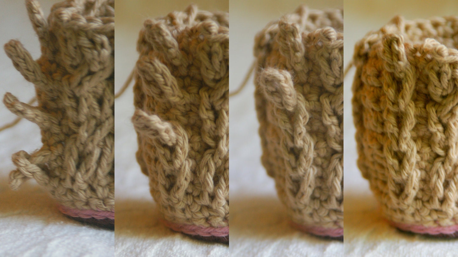 Crochet Patterns - Baby Cable Boots - Baby Booties PATTERN number 107 - Instant Download