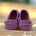Crochet Patterns -  Valerie Slipper -  Toddler Child Sizes 4 - 9 - ALL SIX sizes included -  Number 206 Instant Download