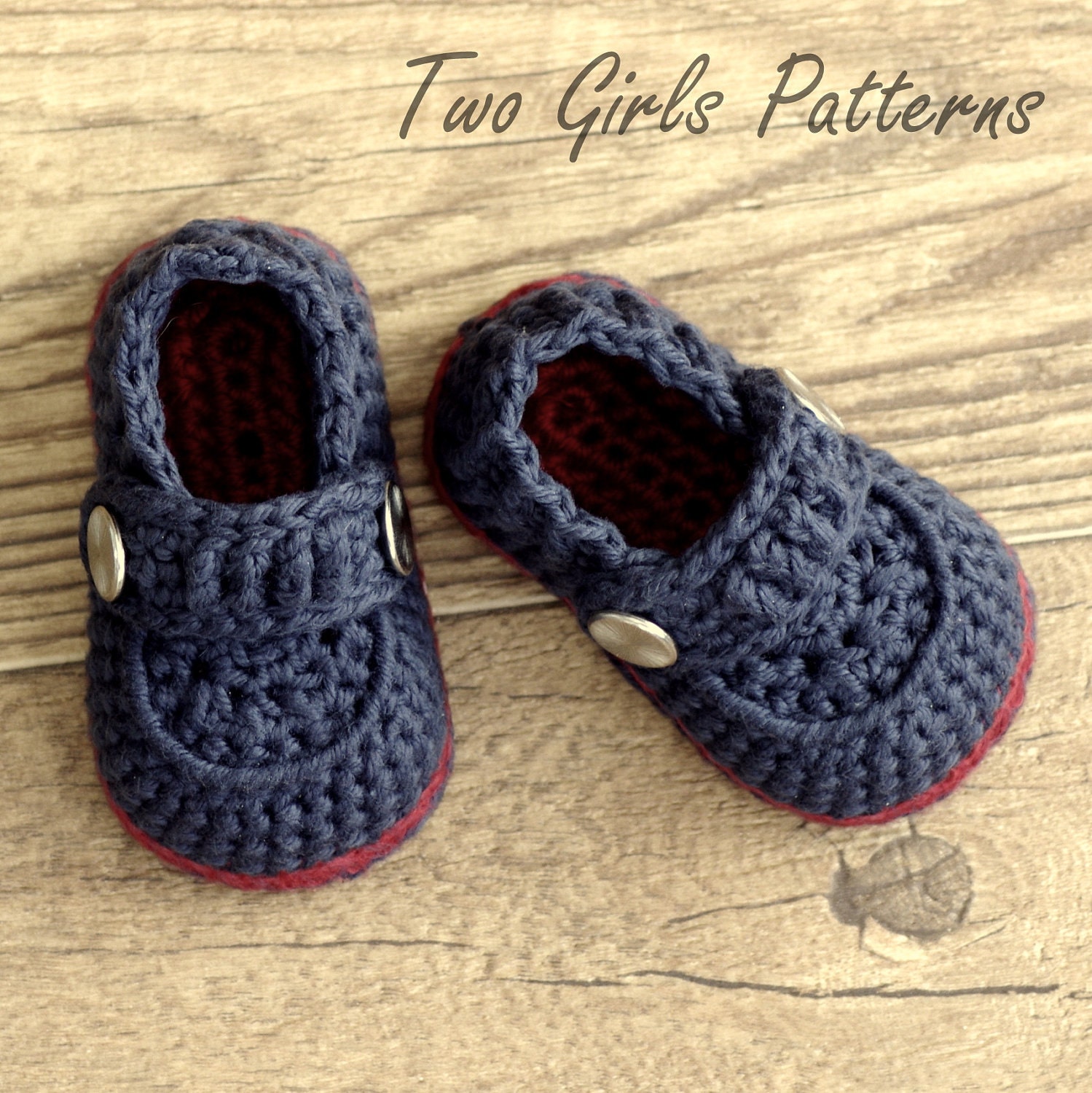 Crochet patterns - Baby Boy Boot - The Sailor - Pattern number 203 Instant Download