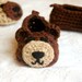Crochet Pattern for Baby Bear House slippers Pattern 102 - Instant Download