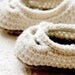 Crochet Baby Booties Pattern For Baby Yoke Ballet Slipper - PDF Instant Download - Crochet Pattern Pattern number 109