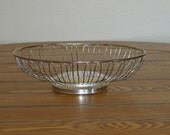Vintage Silver Plated Bread Basket