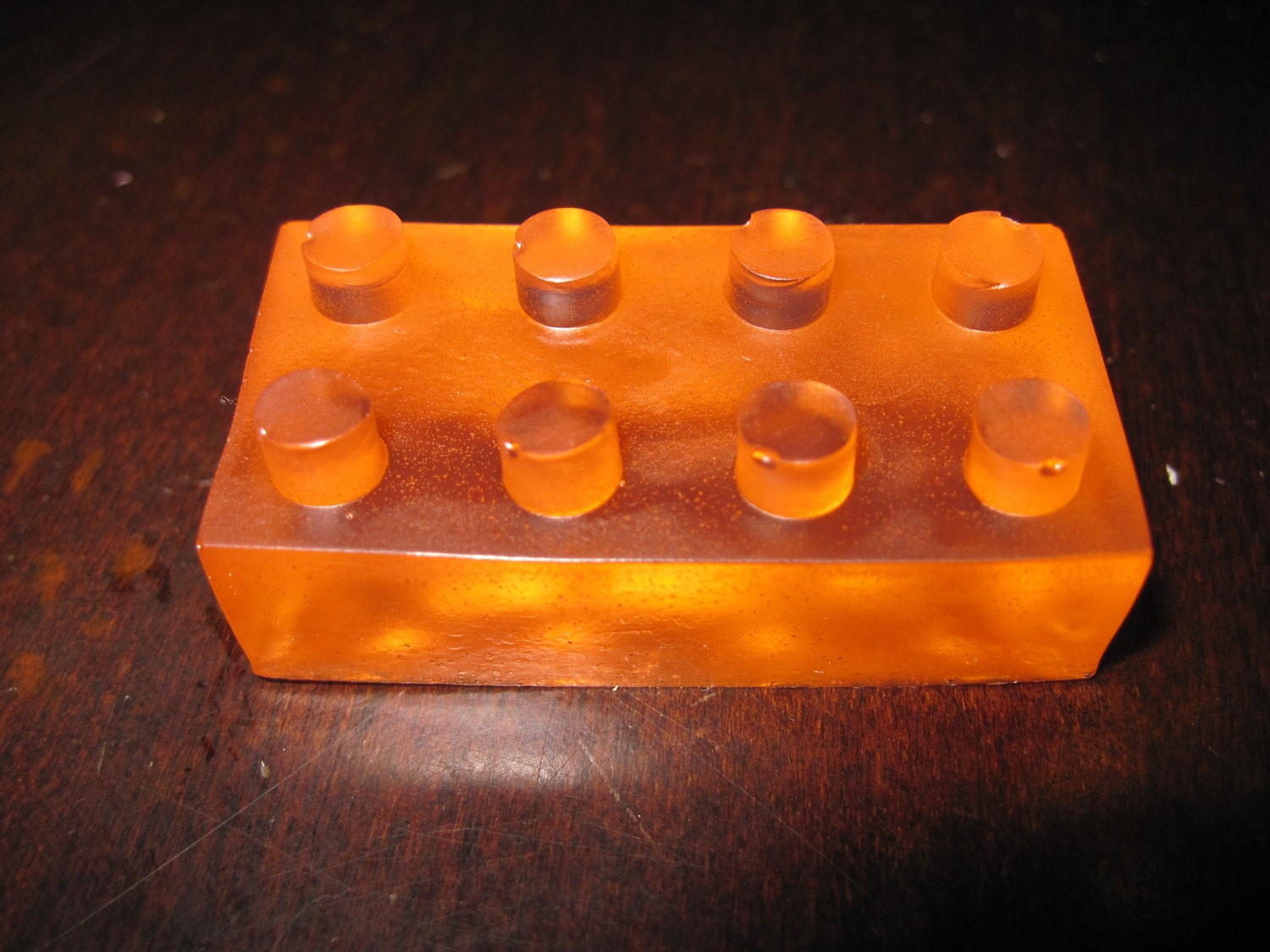 Lego brick bath soap